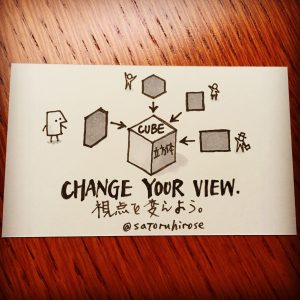 Change your view.