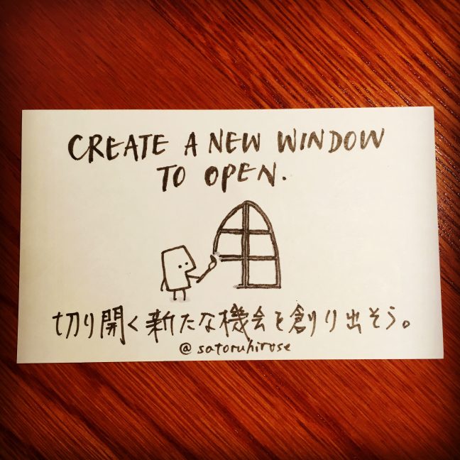 Create a new window to open.