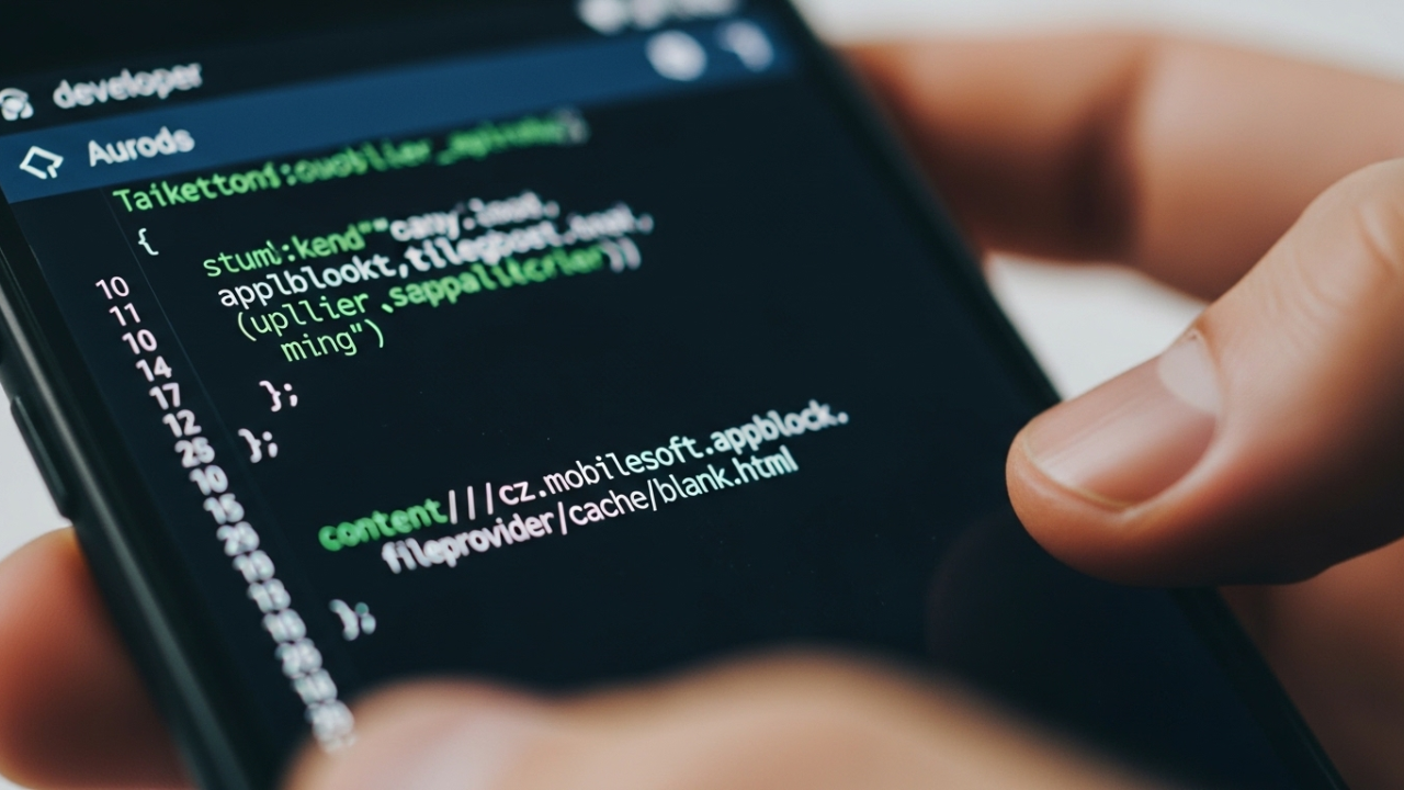 Understanding content://cz.mobilesoft.appblock.fileprovider/cache/blank.html
