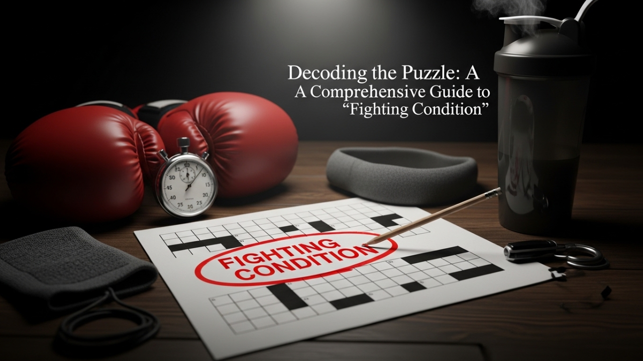 A Comprehensive Guide to ‘Fighting Condition’ Crossword Clue