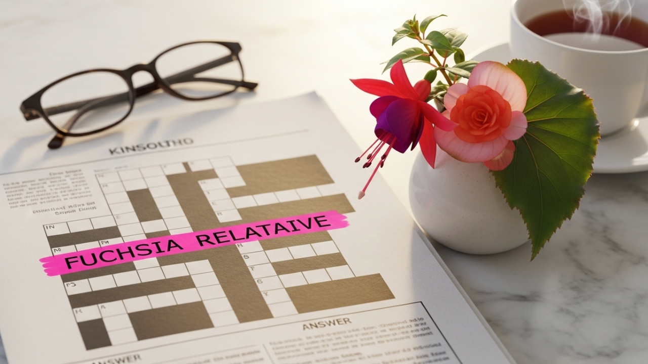 Unraveling the Mystery: Solving the Fuchsia Relative Crossword Clue