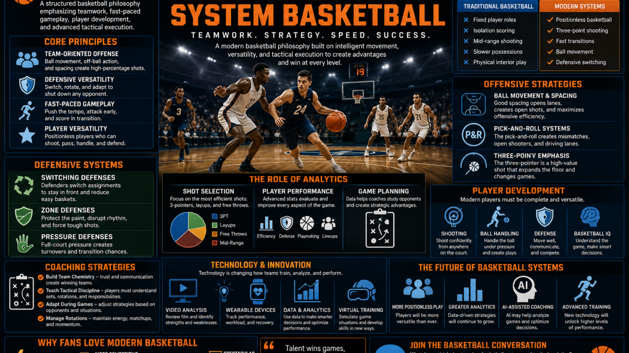 Zuyomernon System Basketball: Modern Strategies Changing the Game