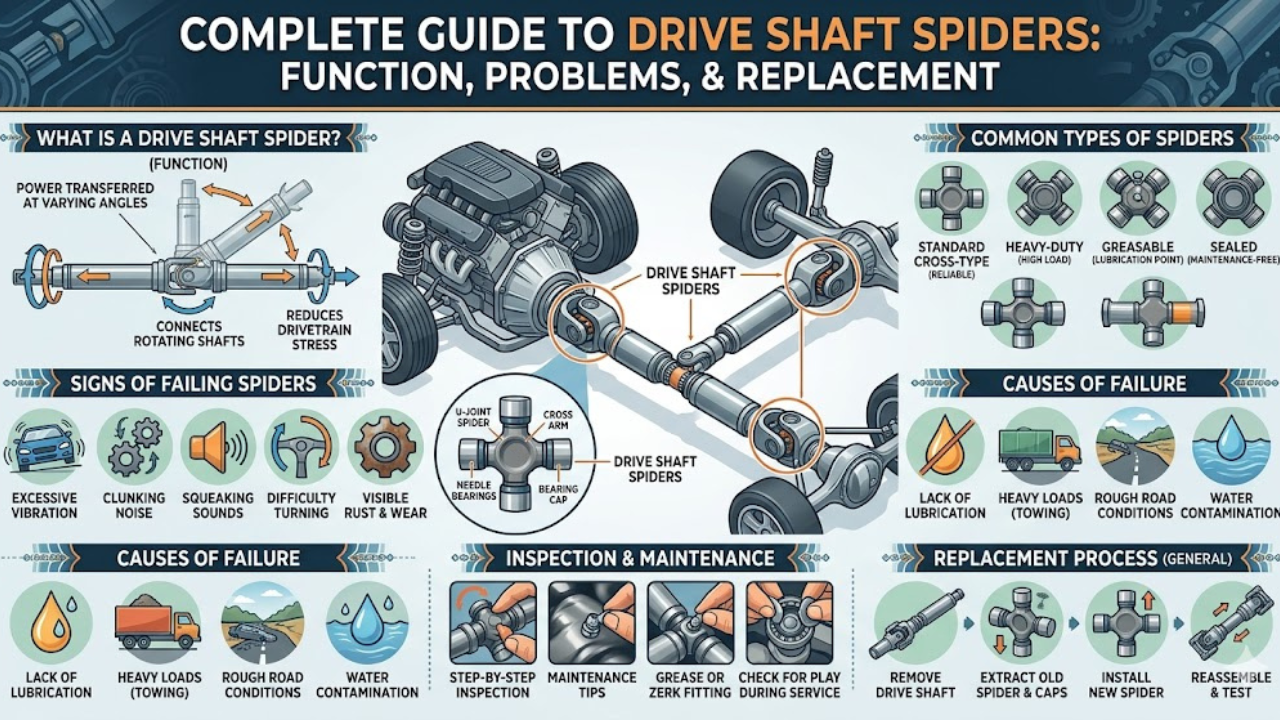 Drive Shaft Spiders