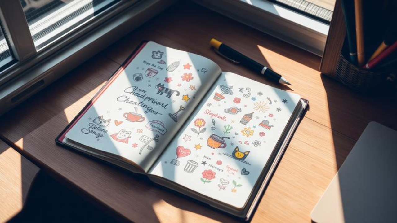Simple Doodle Ideas for Sketchbook