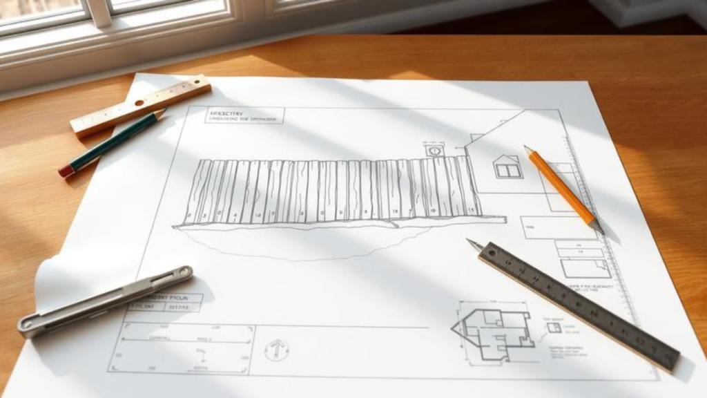 Fence Drawing