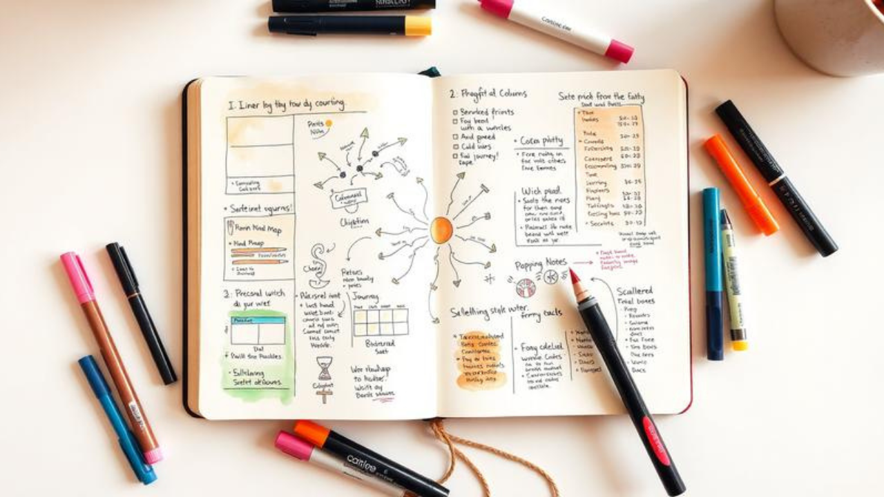 Sketchnote Layouts: 7 Structures to Organize Your Notes (And Finally Make Sense of Your Scribbles)