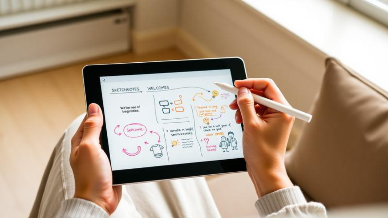 iPad Sketchnoting for Beginners: Your Visual Note-Taking Revolution Starts Here