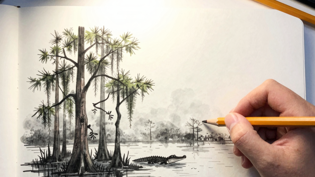 Swamp Drawing Easy: Complete Student Guide 2026