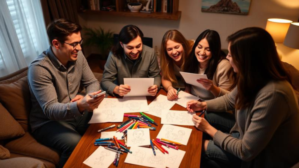 Telephone Pictionary Prompts