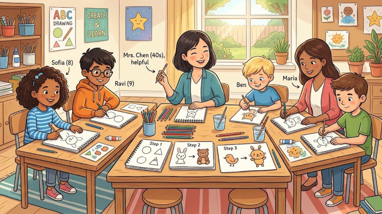 Drawing Tutorials: Step-by-Step Guide for Beginners & Kids