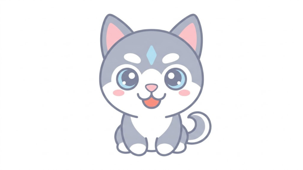 Husky Drawing 