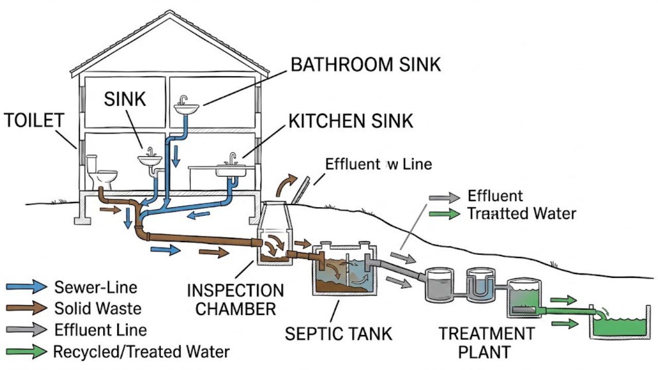 Sewer Drawing: Easy Guide to Simple Diagrams