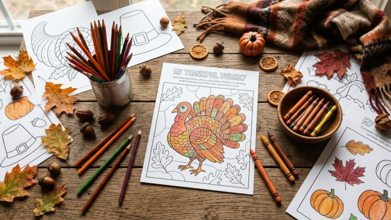 Thanksgiving Worksheets Coloring: Easy Free Guide (2026)