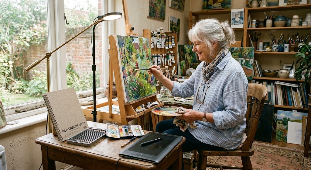 Good Gifts for Elderly Artists: Ideas That Keep Creativity Flowing