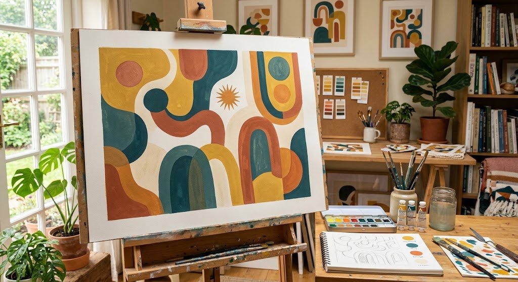 Vintage Modern Art: Easy Guide to Style, Tips & Ideas